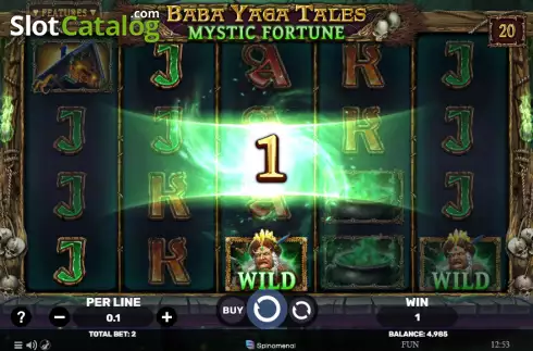 Скрин3. Baba Yaga Tales Mystic Fortune слот