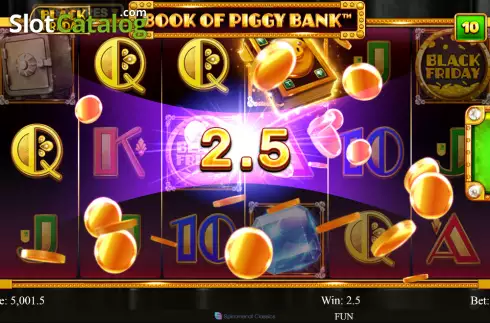 Скрин3. Book of Piggy Bank - Black Friday слот