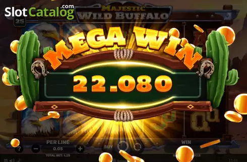 Скрин3. Majestic Wild Buffalo слот