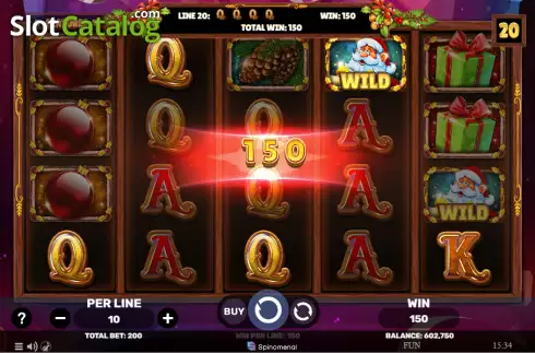 Скрин3. Wild Santa 3 слот