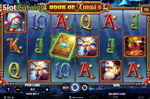 Скрин2. Book of Xmas 2 слот