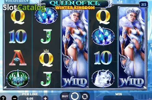Скрин2. Queen Of Ice - Winter Kingdom слот