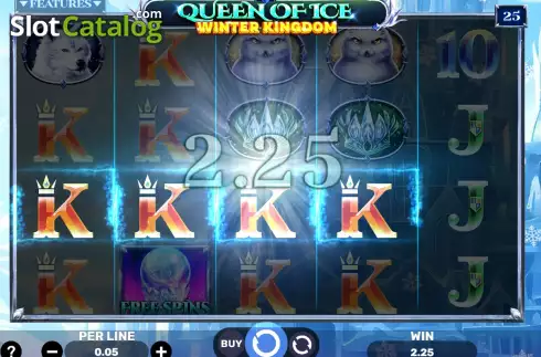 Скрин3. Queen Of Ice - Winter Kingdom слот