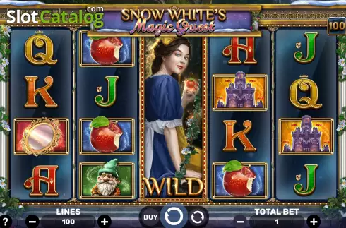 Скрин2. Snow White's Magic Quest слот