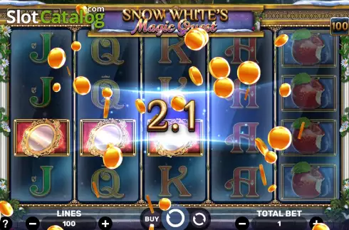 Скрин3. Snow White's Magic Quest слот