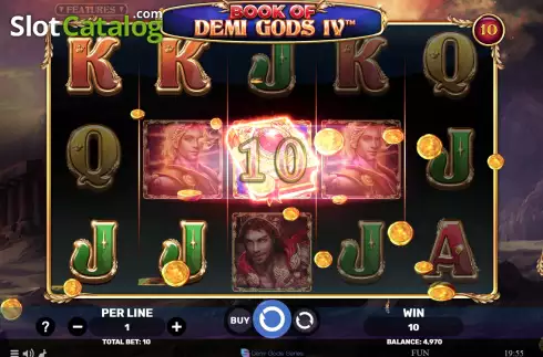 Скрин3. Book of Demi Gods V слот