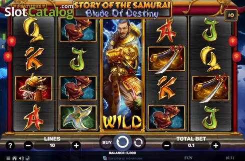 Скрин2. Story of the Samurai: Blade of Destiny слот