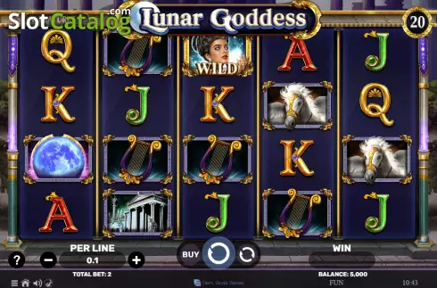 Скрин2. Lunar Goddess слот