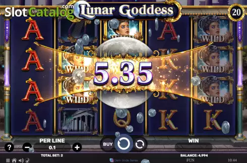 Скрин3. Lunar Goddess слот