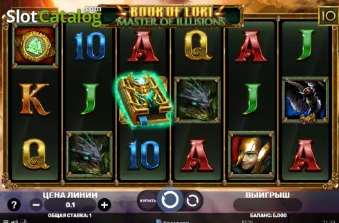 Скрин2. Book Of Loki - Master Of Illusions слот