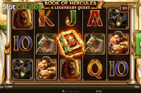 Скрин2. Book of Hercules - A Legendary Quest слот
