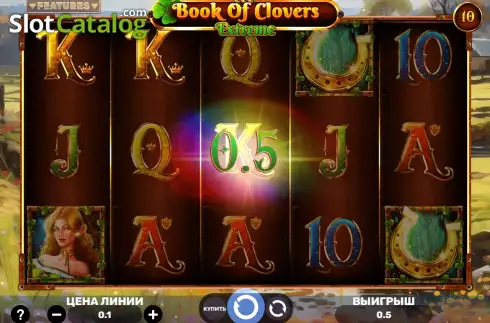 Скрин3. Book of Clovers - Extreme слот