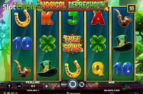 Скрин2. Magical Leprechaun слот