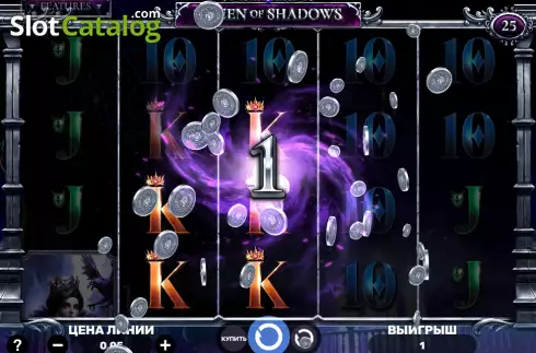 Скрин3. Queen of Shadows слот