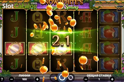 Скрин3. Snow White's Magical Spring слот