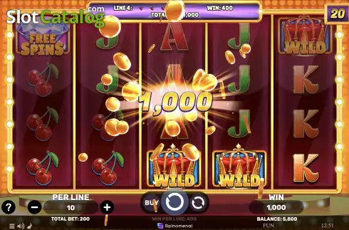 Скрин5. Mega Wild Fruits слот
