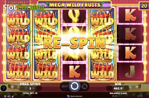 Скрин8. Mega Wild Fruits слот