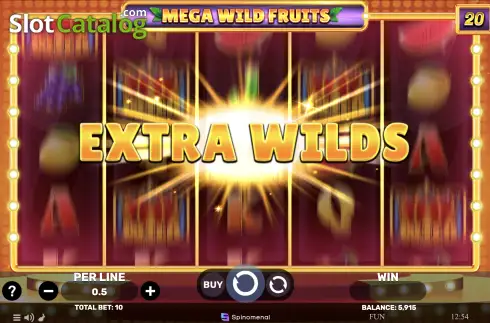 Скрин9. Mega Wild Fruits слот