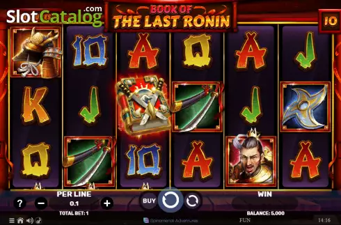 Скрин2. Book of the Last Ronin слот