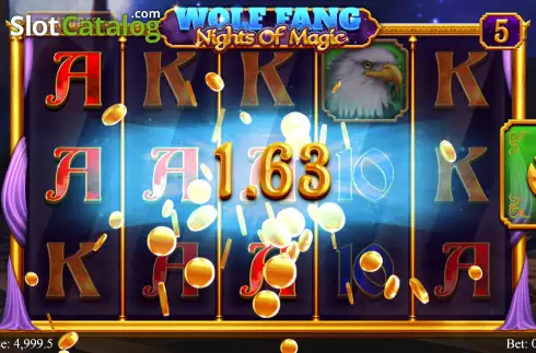 Скрин3. Wolf Fang - Nights of Magic слот