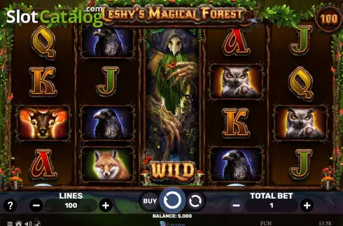 Скрин2. Leshy's Magical Forest слот