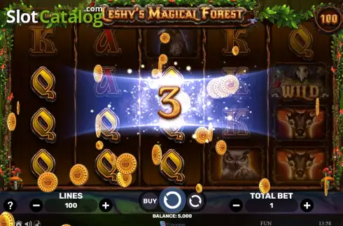 Скрин3. Leshy's Magical Forest слот