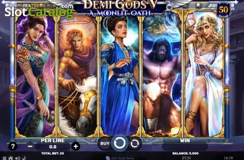 Скрин2. Demi Gods V – A Moonlit Oath слот