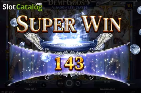 Скрин3. Demi Gods V – A Moonlit Oath слот
