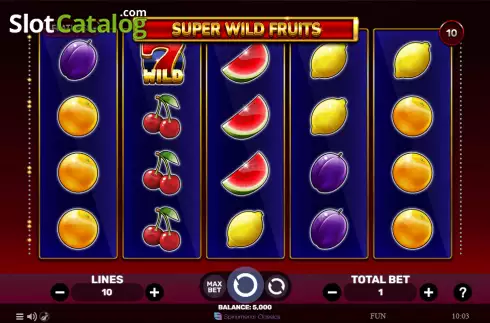 Скрин2. Super Wild Fruits слот