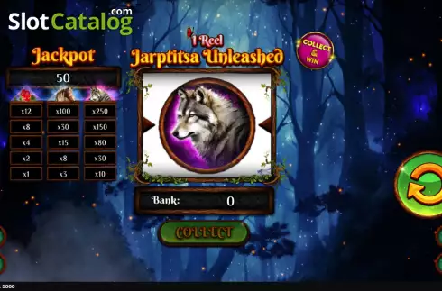 Скрин2. 1 Reel Jarptitsa Unleashed слот