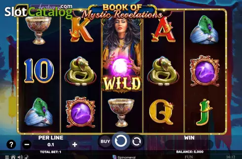 Скрин2. Book of Mystic Revelations слот