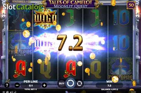Скрин3. Tales of Camelot - Moonlit Quest слот