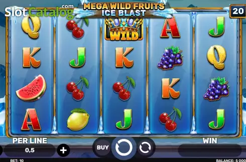 Скрин2. Mega Wild Fruits - Ice Blast слот
