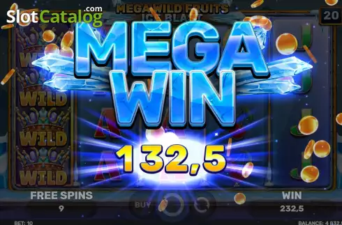 Скрин3. Mega Wild Fruits - Ice Blast слот