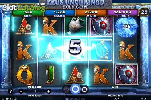 Скрин3. Zeus Unchained - Hold & Hit слот