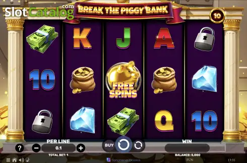Скрин2. Break The Piggy Bank (Spinomenal) слот