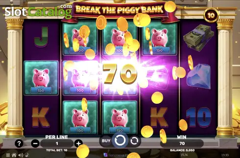 Скрин3. Break The Piggy Bank (Spinomenal) слот