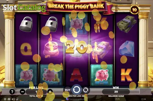 Скрин4. Break The Piggy Bank (Spinomenal) слот