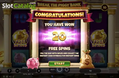 Скрин7. Break The Piggy Bank (Spinomenal) слот