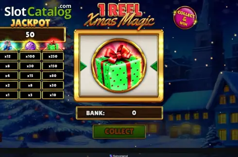 Скрин2. 1 Reel - Xmas Magic слот
