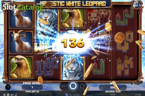 Скрин3. Majestic White Leopard слот