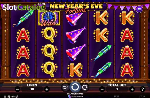 Скрин2. New Year's Eve Fortune слот