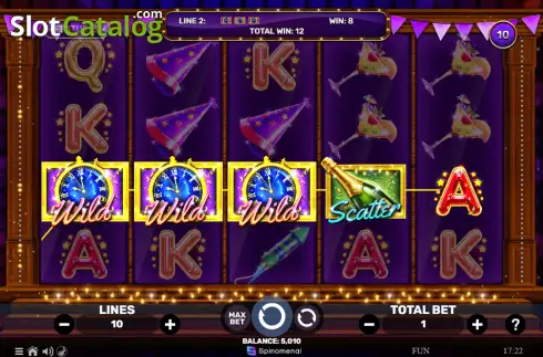Скрин3. New Year's Eve Fortune слот