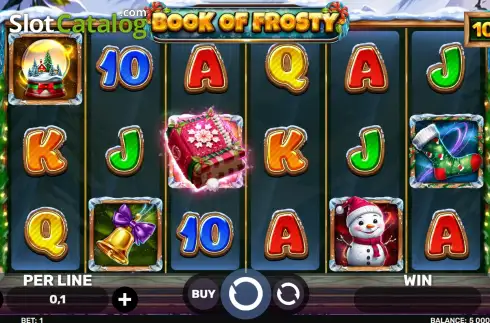 Скрин2. Book of Frosty слот
