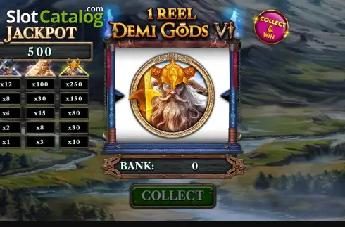 Скрин2. 1 Reel - Demi Gods 6 слот