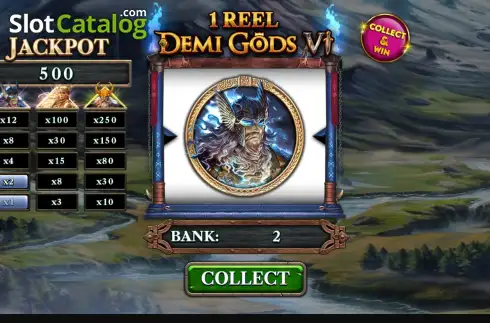 Скрин3. 1 Reel - Demi Gods 6 слот