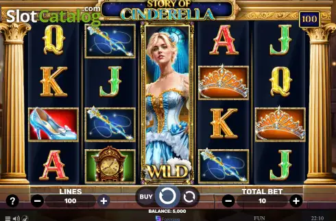 Скрин2. Story of Cinderella слот