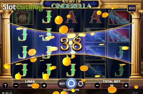 Скрин3. Story of Cinderella слот