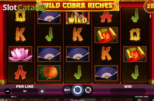 Скрин2. Wild Cobra Riches слот