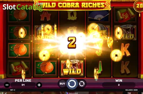 Скрин3. Wild Cobra Riches слот